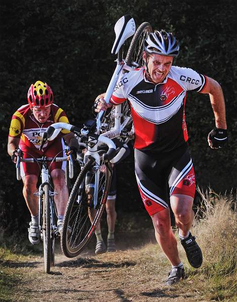 Eric biddle Cup (Colour Life) - Cyclecross Uphill Pain by David Robinson ARPS.jpg